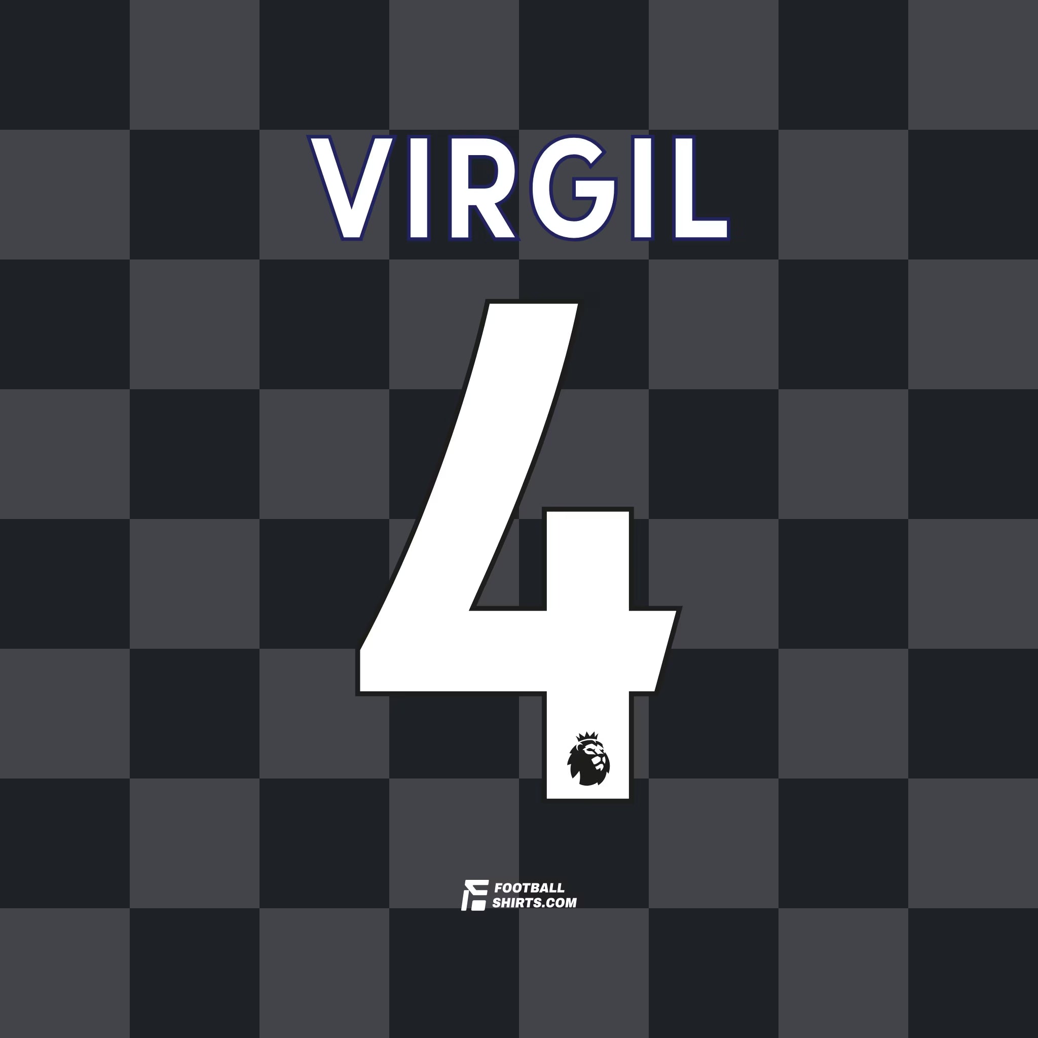 2017-23 Liverpool Heim/Auswärts/Drittes Virgil #4 | Offizieller Flock