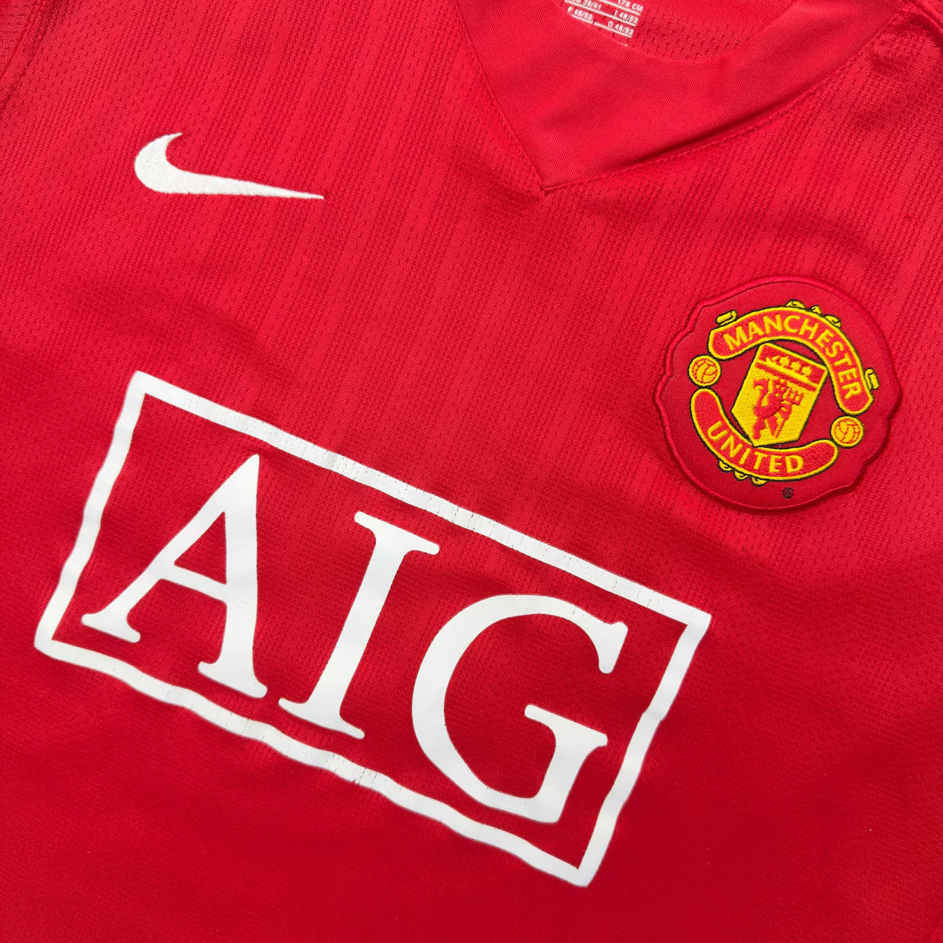 Manchester United 2007-09 Home Shirt | Tevez #32 | Nike