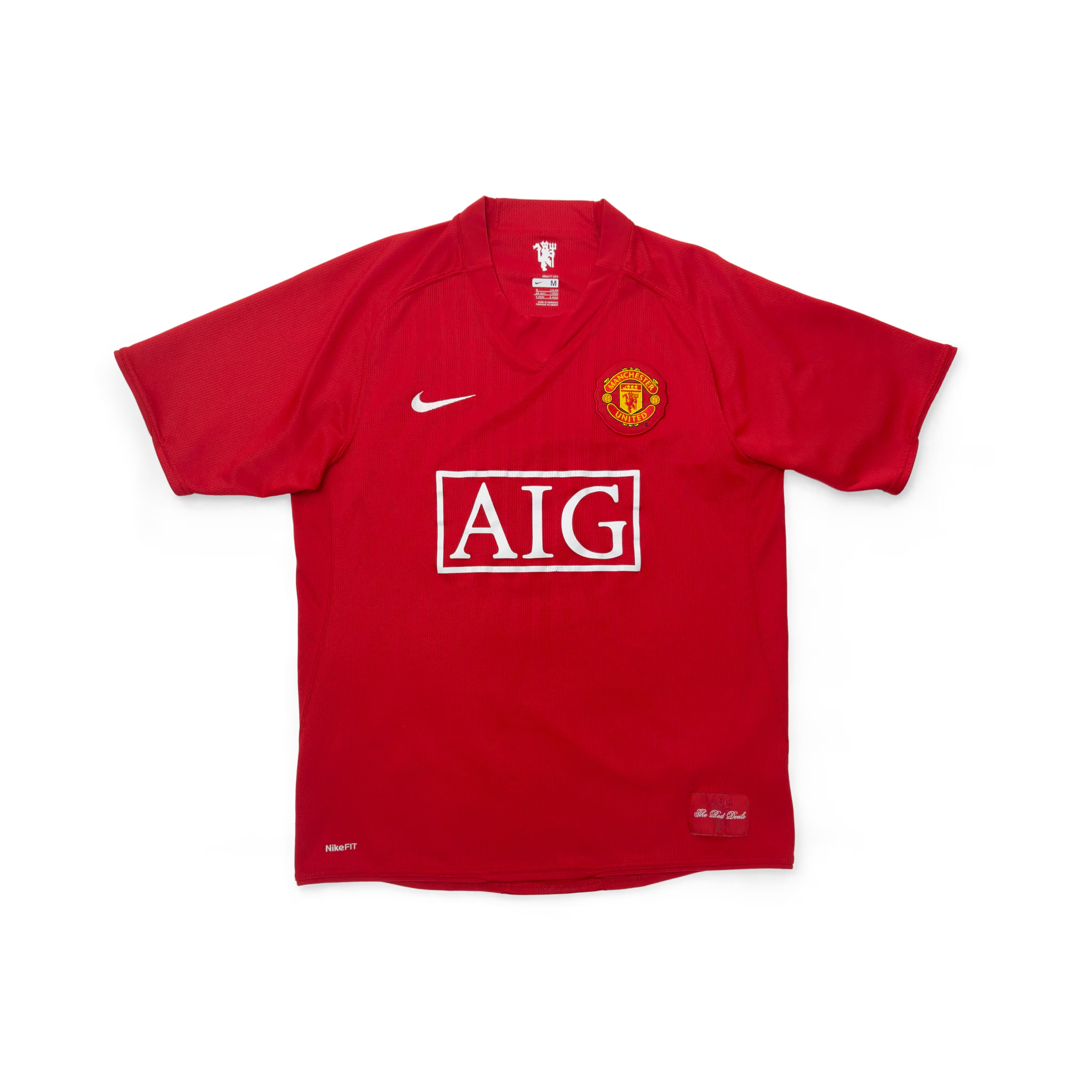 Manchester United 2007-09 Home Shirt | Tevez #32 | Nike
