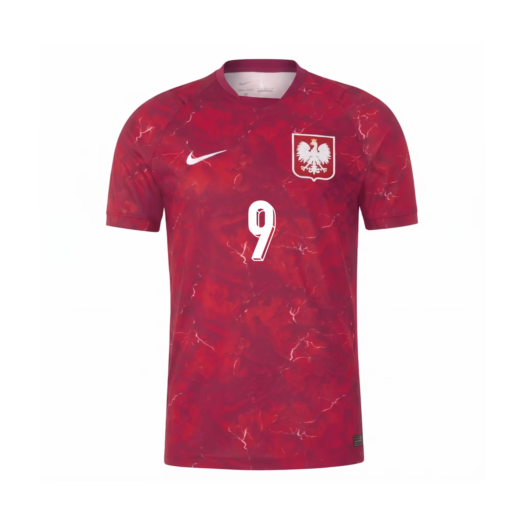 Polen 2026 Auswärtstrikot | Lewandowski #9 | Nike