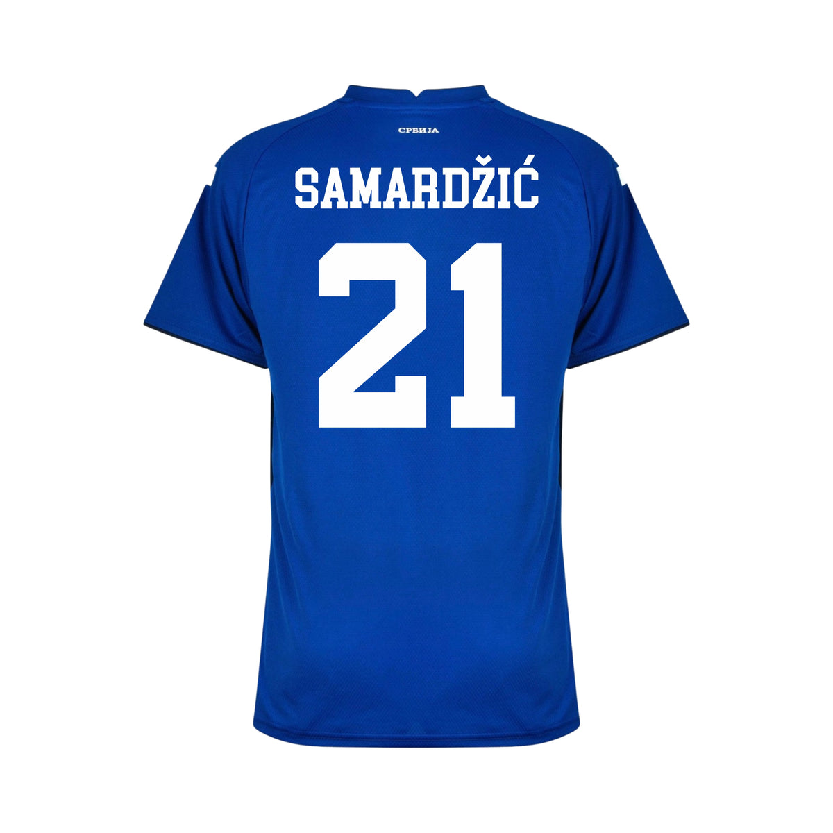 Serbie 2025-26 Maillot Domicile Authentic | Samardžić #21 (Flocage fan style) | Capelli