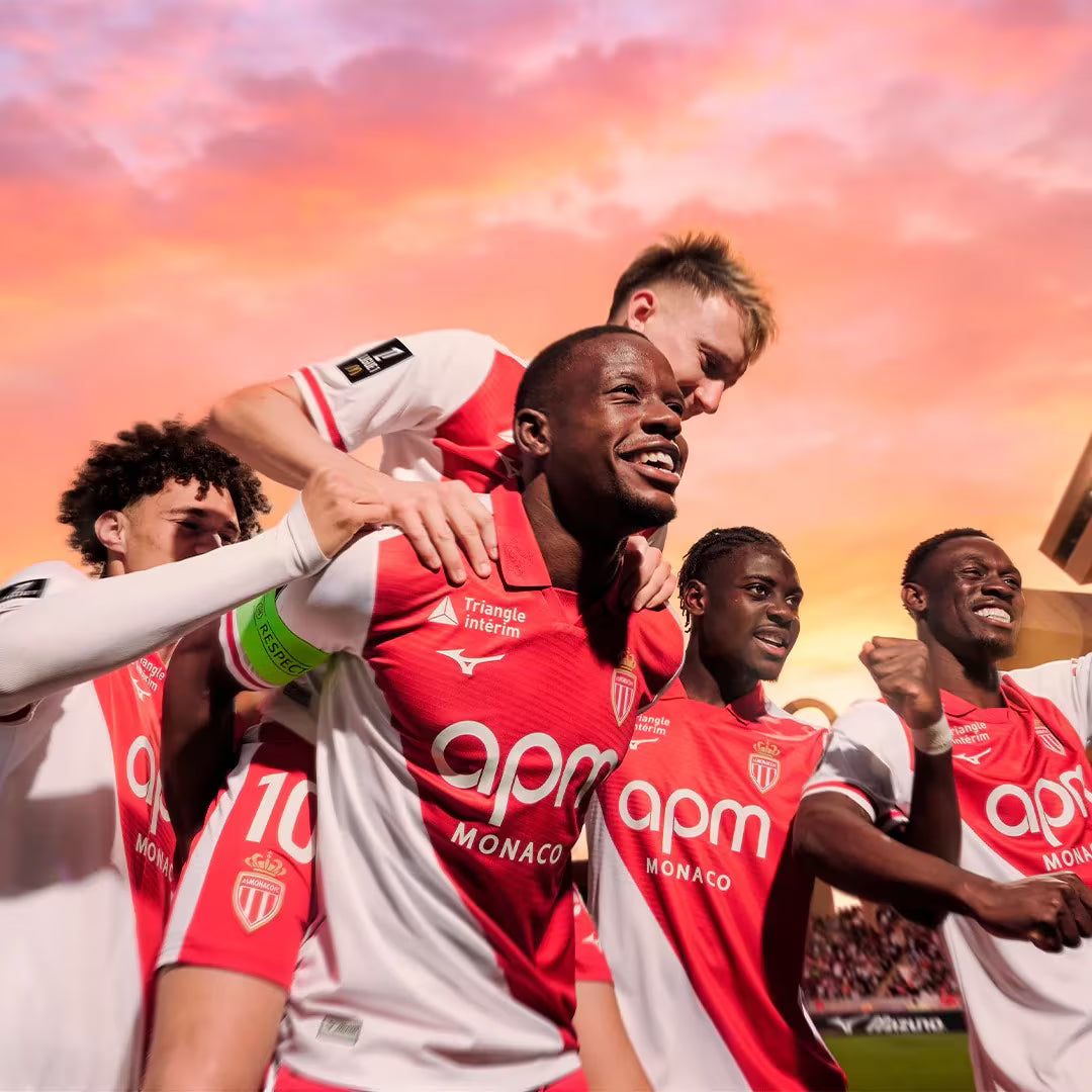 AS Monaco 2026/27 Home Shirt | Mizuno