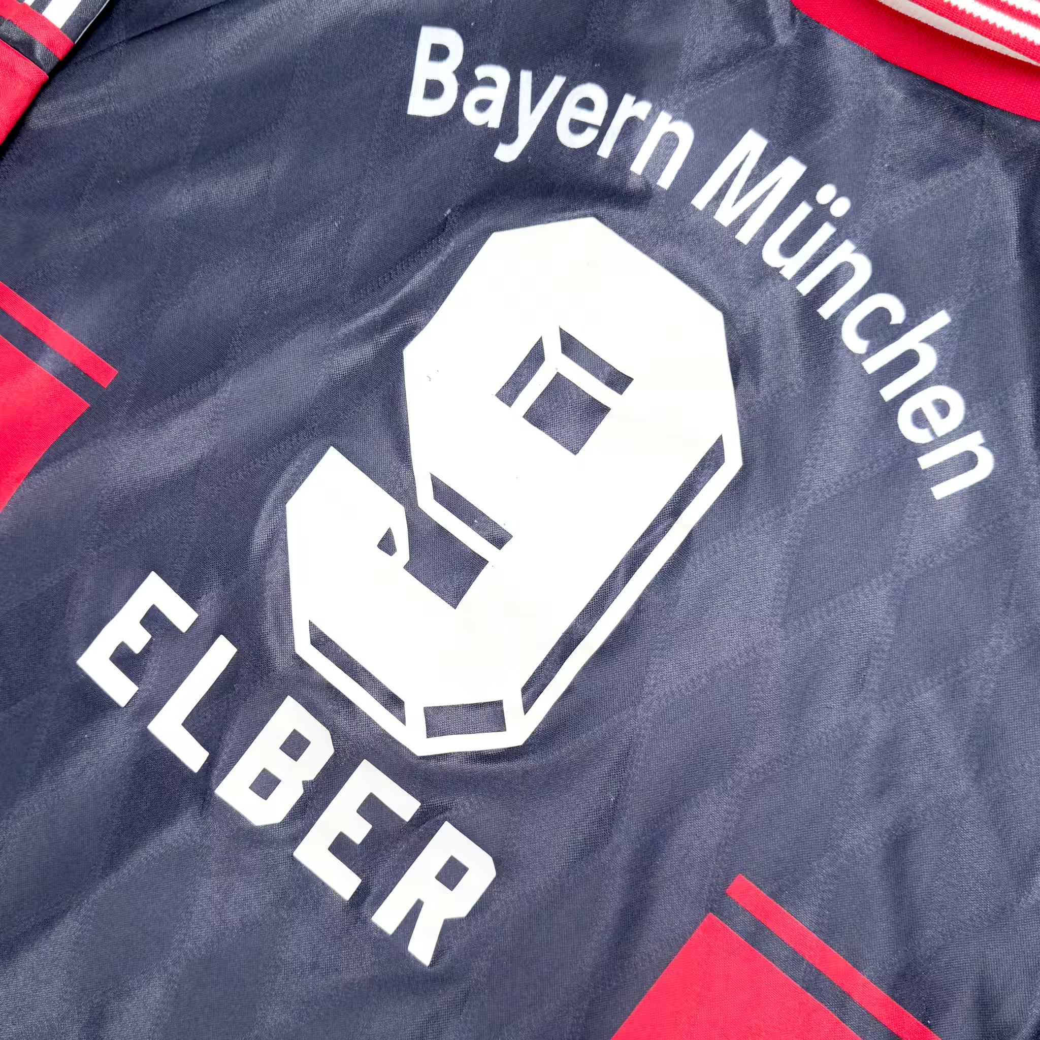 FC Bayern Munich 1997-99 Home Shirt | Élber #9 | adidas