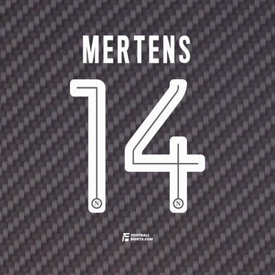 2017-18 Napoli Heim/Fourth Mertens #14 | Offizieller Flock