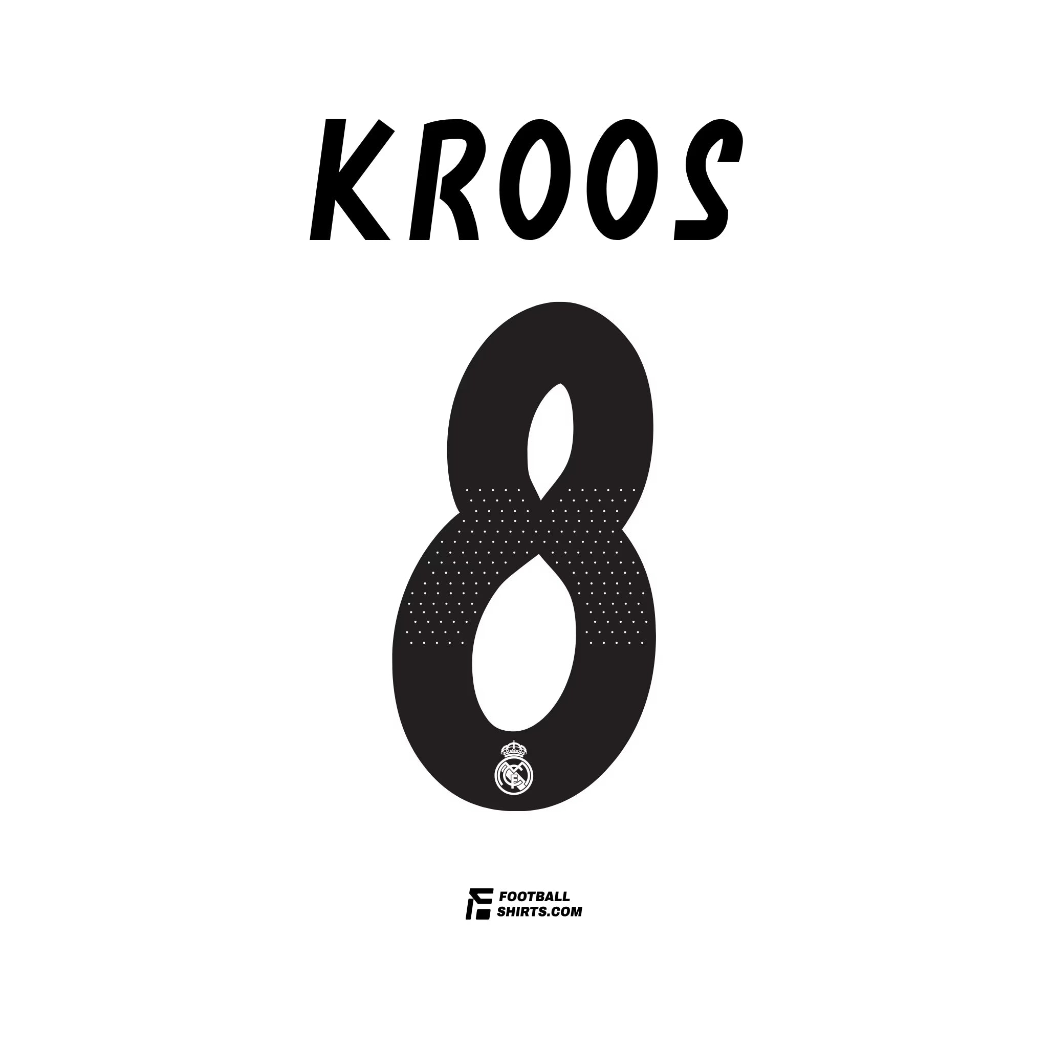 2018/19 Real Madrid UCL Heim Kroos #8 | Offizieller Flock