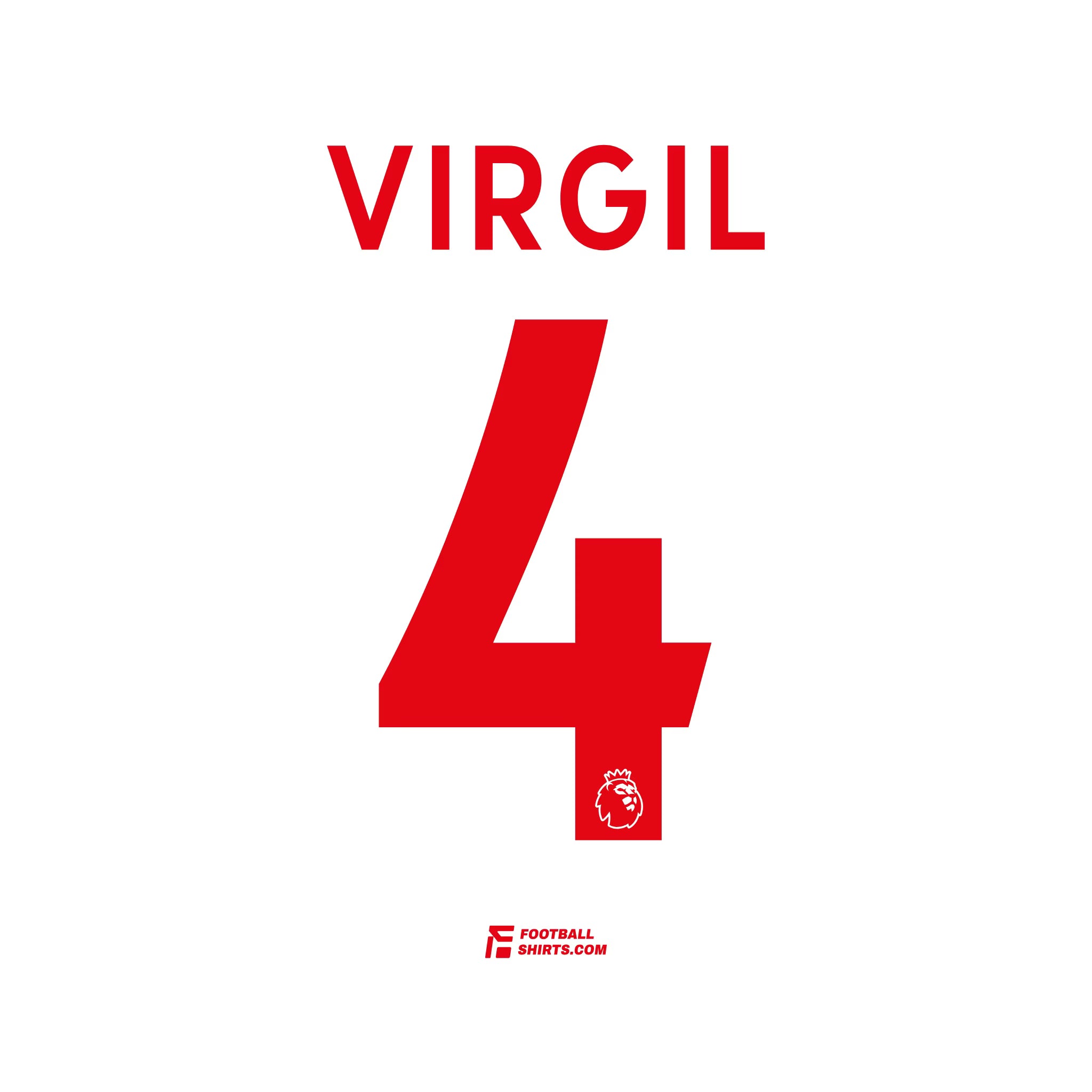 2018-22 Liverpool Auswärts/Drittes Virgil #4 | Offizieller Flock