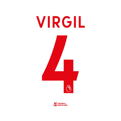 2018-22 Liverpool Auswärts/Drittes Virgil #4 | Offizieller Flock