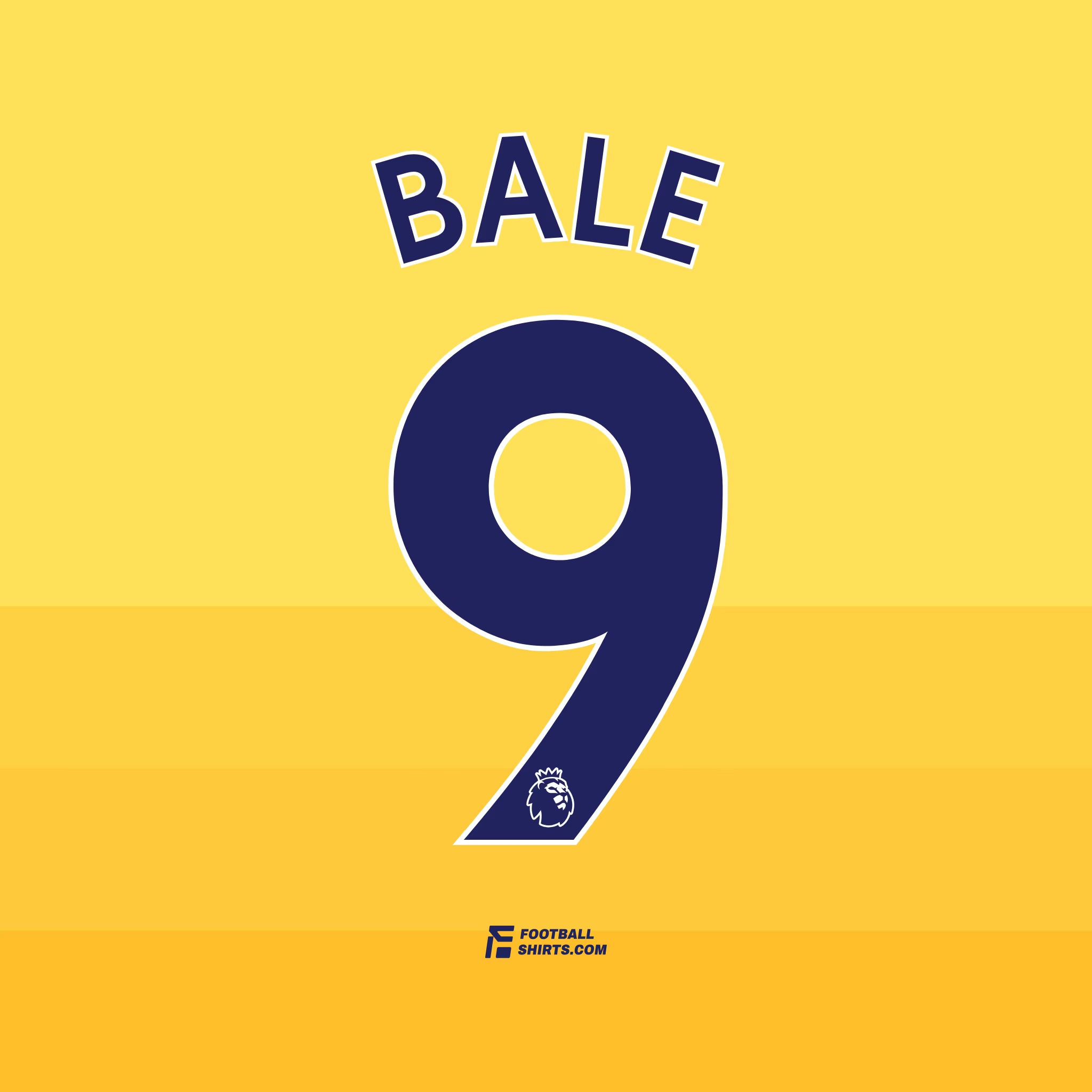 2020/21 Tottenham Heim/Drittes Bale #9 | Offizieller Flock