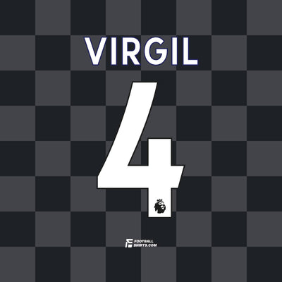 2017-23 Liverpool Heim/Auswärts/Drittes Virgil #4 | Offizieller Flock