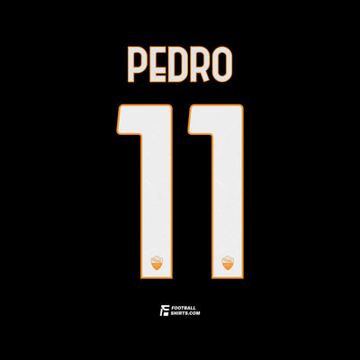 2020/21 AS Roma Home/Third Pedro #11 | Official Name Set