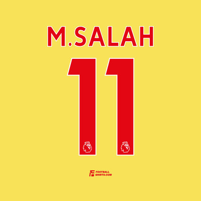 2018-22 Liverpool Auswärts/Drittes M.Salah #11 | Offizieller Flock