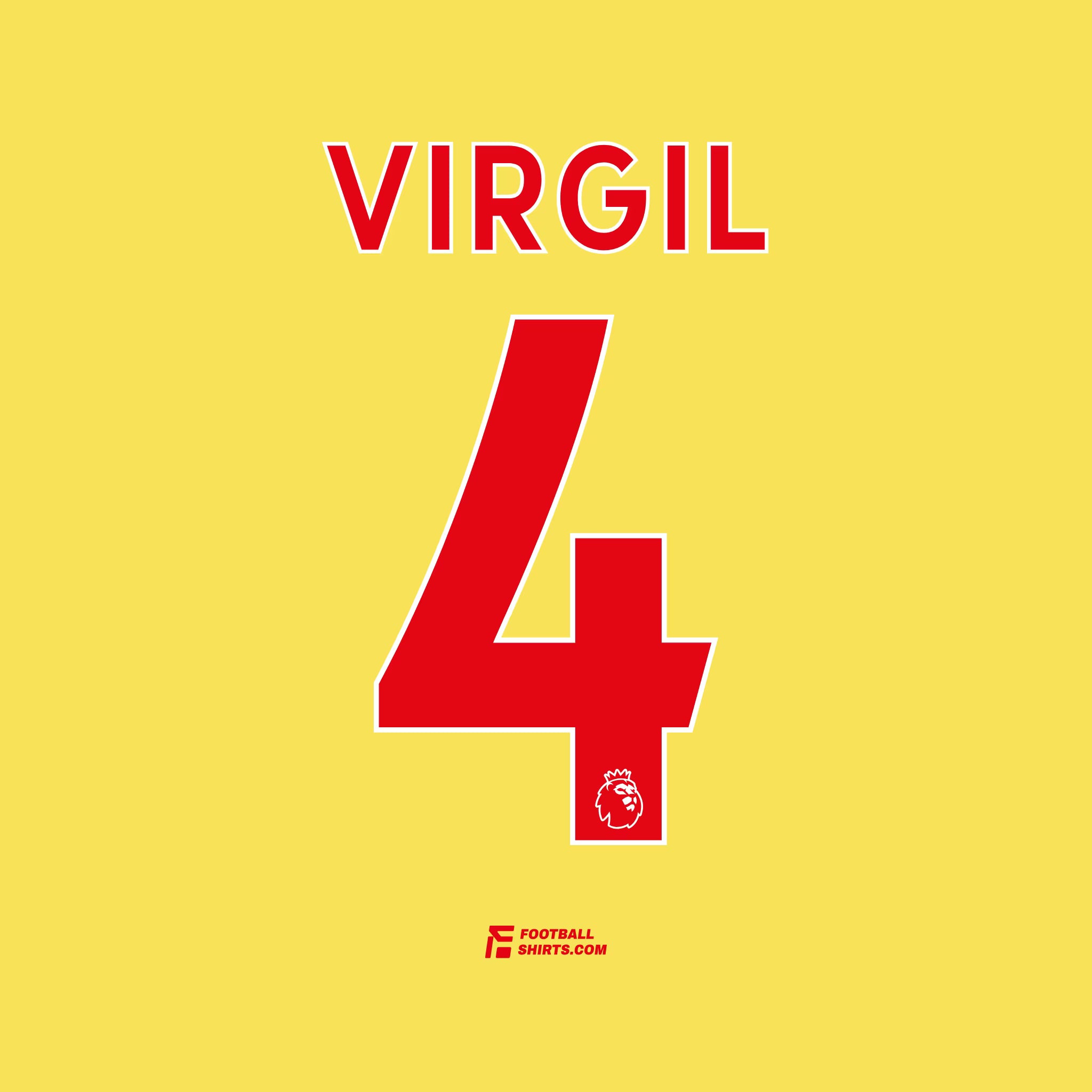 2018-22 Liverpool Auswärts/Drittes Virgil #4 | Offizieller Flock