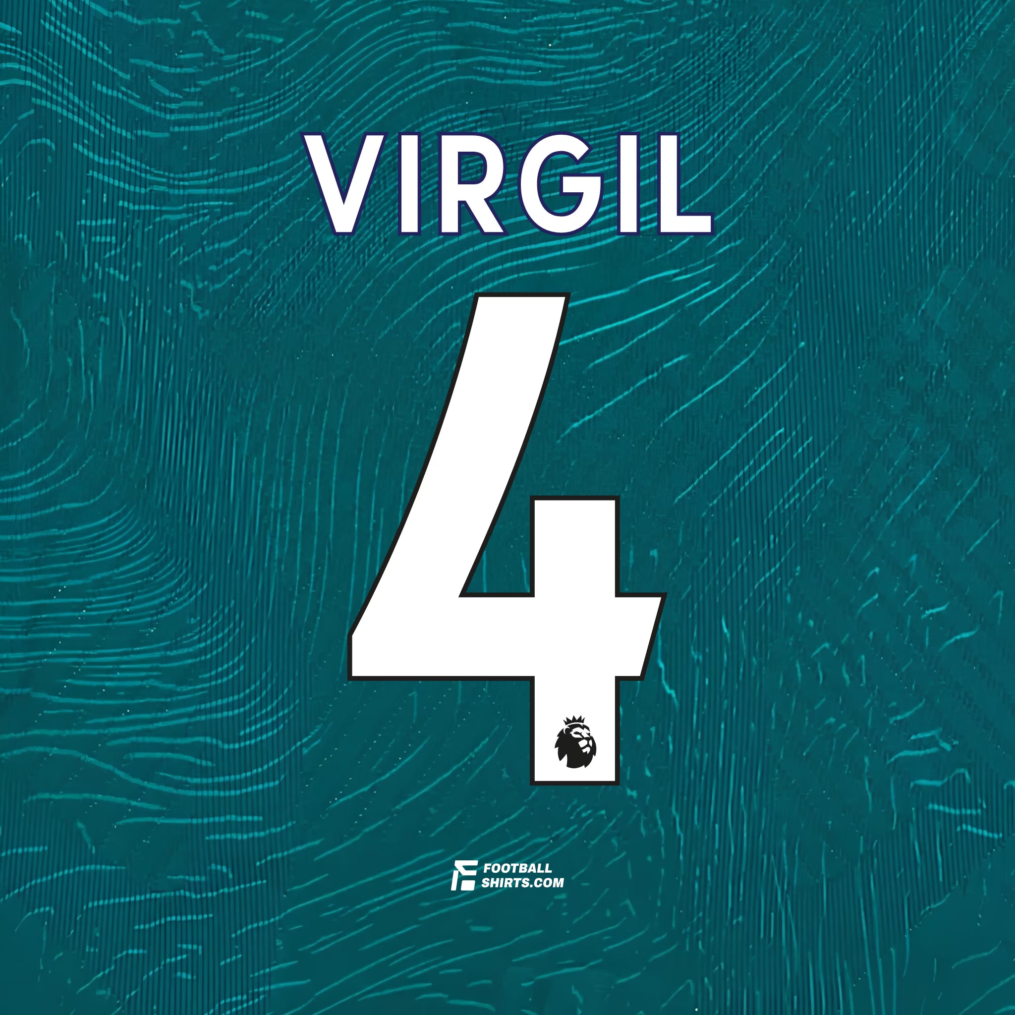 2017-23 Liverpool Heim/Auswärts/Drittes Virgil #4 | Offizieller Flock