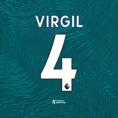 2017-23 Liverpool Heim/Auswärts/Drittes Virgil #4 | Offizieller Flock