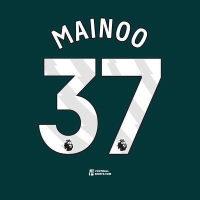 2023-26 Manchester United Home/Away/Third Mainoo #37 | Official Name Set