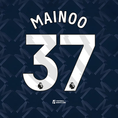 2023-26 Manchester United Home/Away/Third Mainoo #37 | Official Name Set
