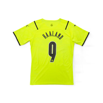 Borussia Dortmund 2021/22 Authentic Cup Shirt | Haaland #9 | PUMA