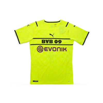 Borussia Dortmund 2021/22 Authentic Cup Shirt | Haaland #9 | PUMA