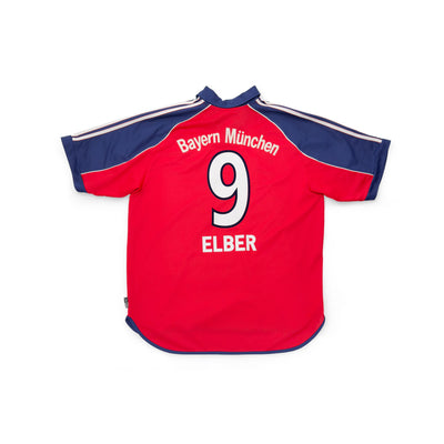 FC Bayern Munich 1999-01 Home Shirt | Élber #9 | adidas