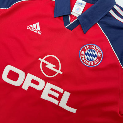 FC Bayern Munich 1999-01 Home Shirt | Élber #9 | adidas