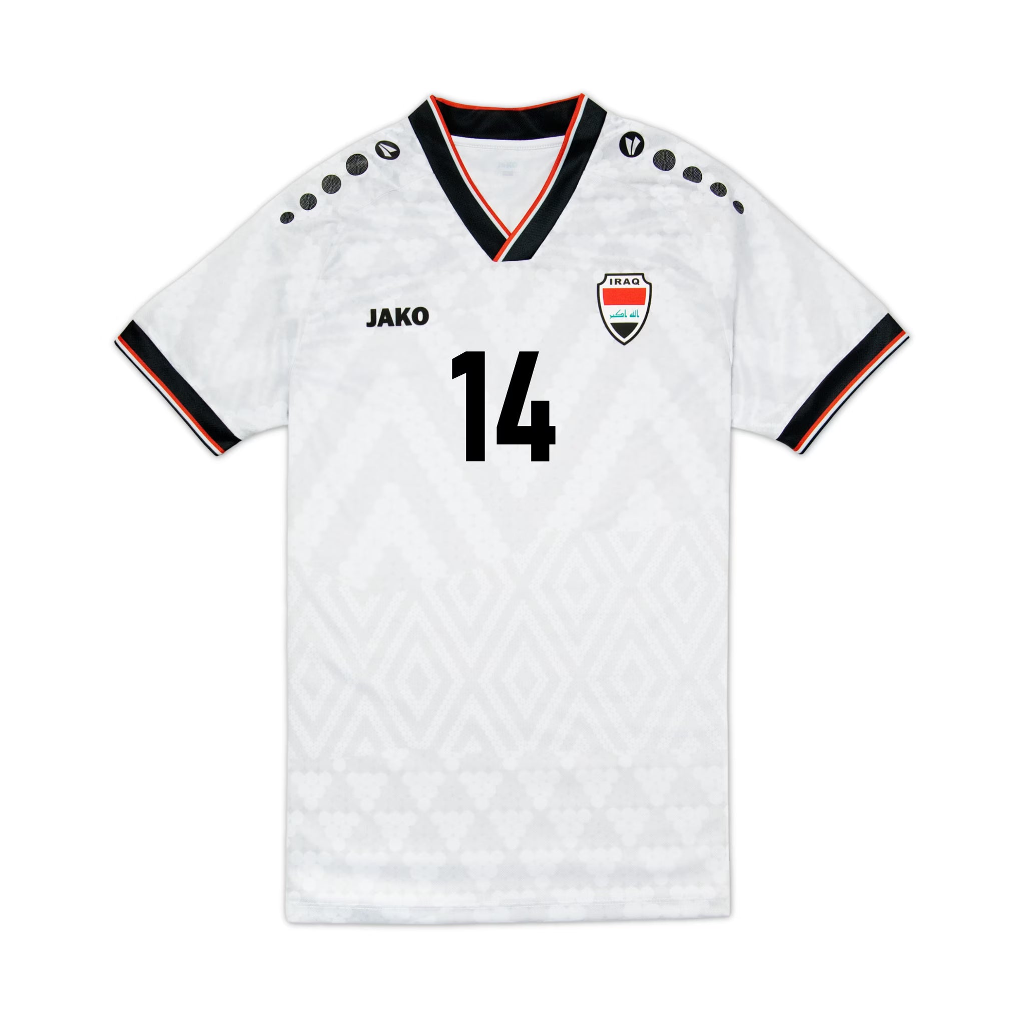 Irak 2026 Maillot Domicile | Z. Iqbal #14 | JAKO
