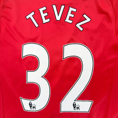Manchester United 2007-09 Home Shirt | Tevez #32 | Nike