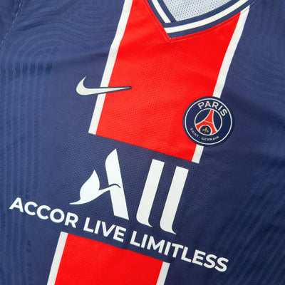 PSG 2020/21 Player Issue Home Shirt | Mbappé #7 | Nike