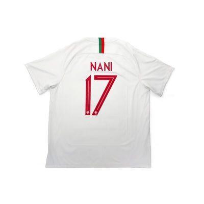 Portugal 2018 Away Shirt | Nani #17 | Nike