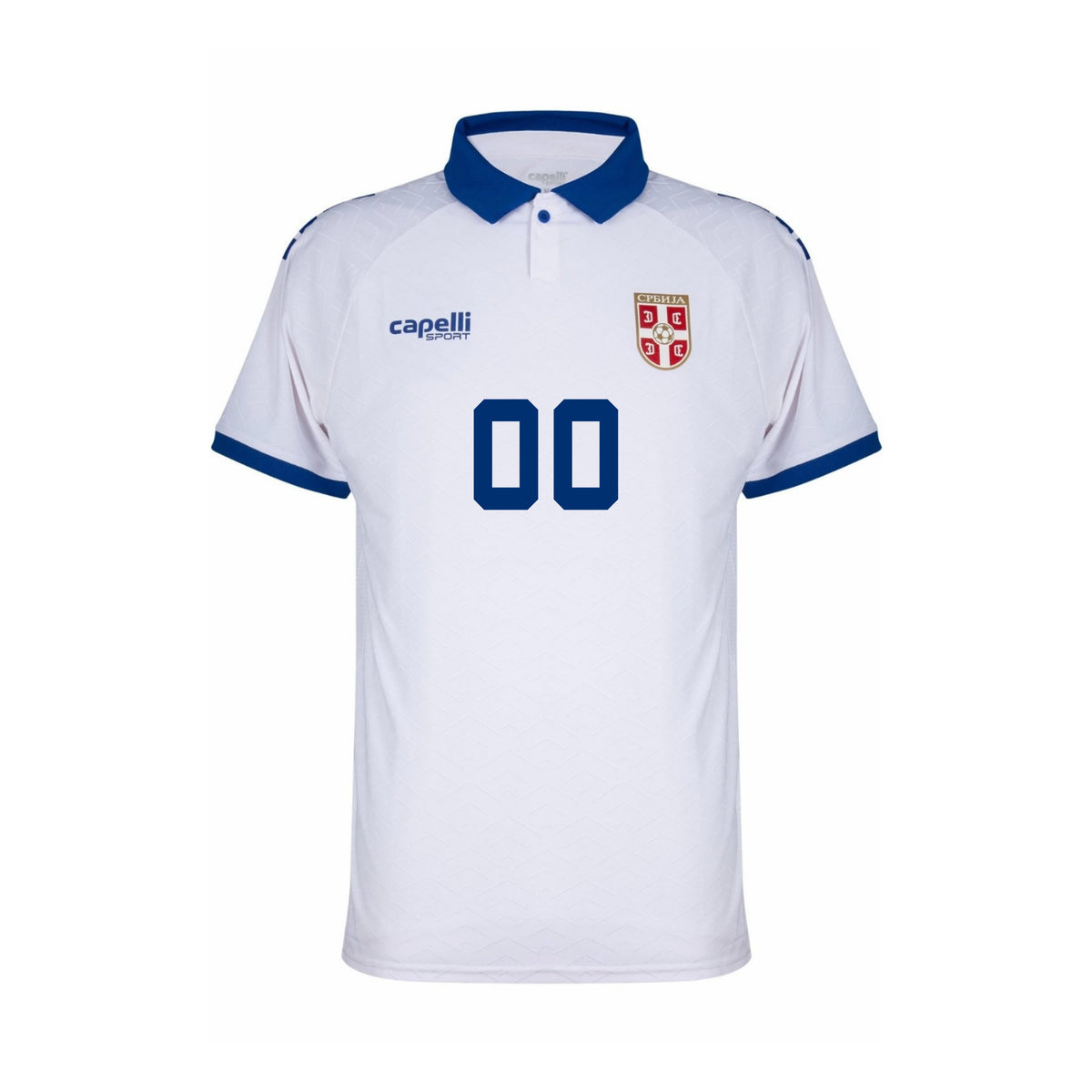 Serbia 2025-26 Authentic Away Shirt Kids | Custom Name (Fan-Style) | Capelli