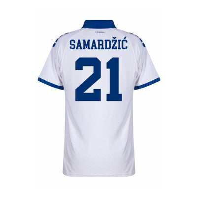 Serbie 2025-26 Maillot Extérieur Authentic | Samardžić #21 (Flocage fan style) | Capelli