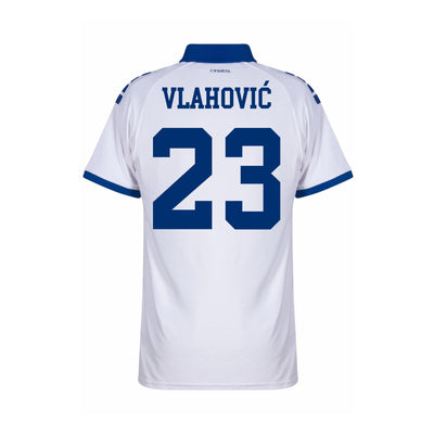 Serbia 2025-26 Authentic Away Shirt | Vlahović #23 (Fan-Style) | Capelli