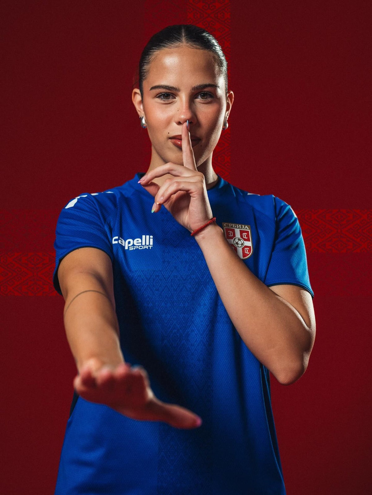 Serbien 2025-26 Authentic Heimtrikot | Capelli