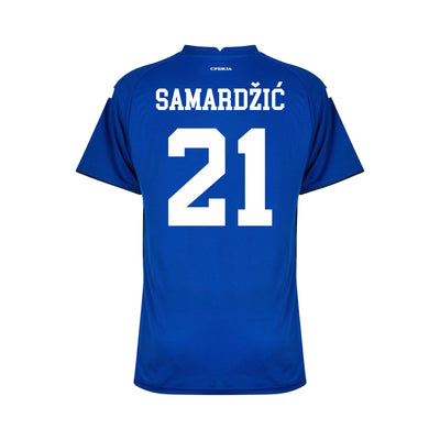 Serbie 2025-26 Maillot Domicile Authentic | Samardžić #21 (Flocage fan style) | Capelli