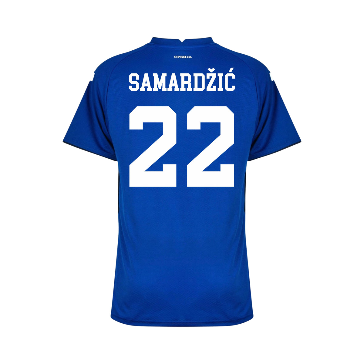 Serbia 2025-26 Authentic Home Shirt | Samardžić #22 | Capelli