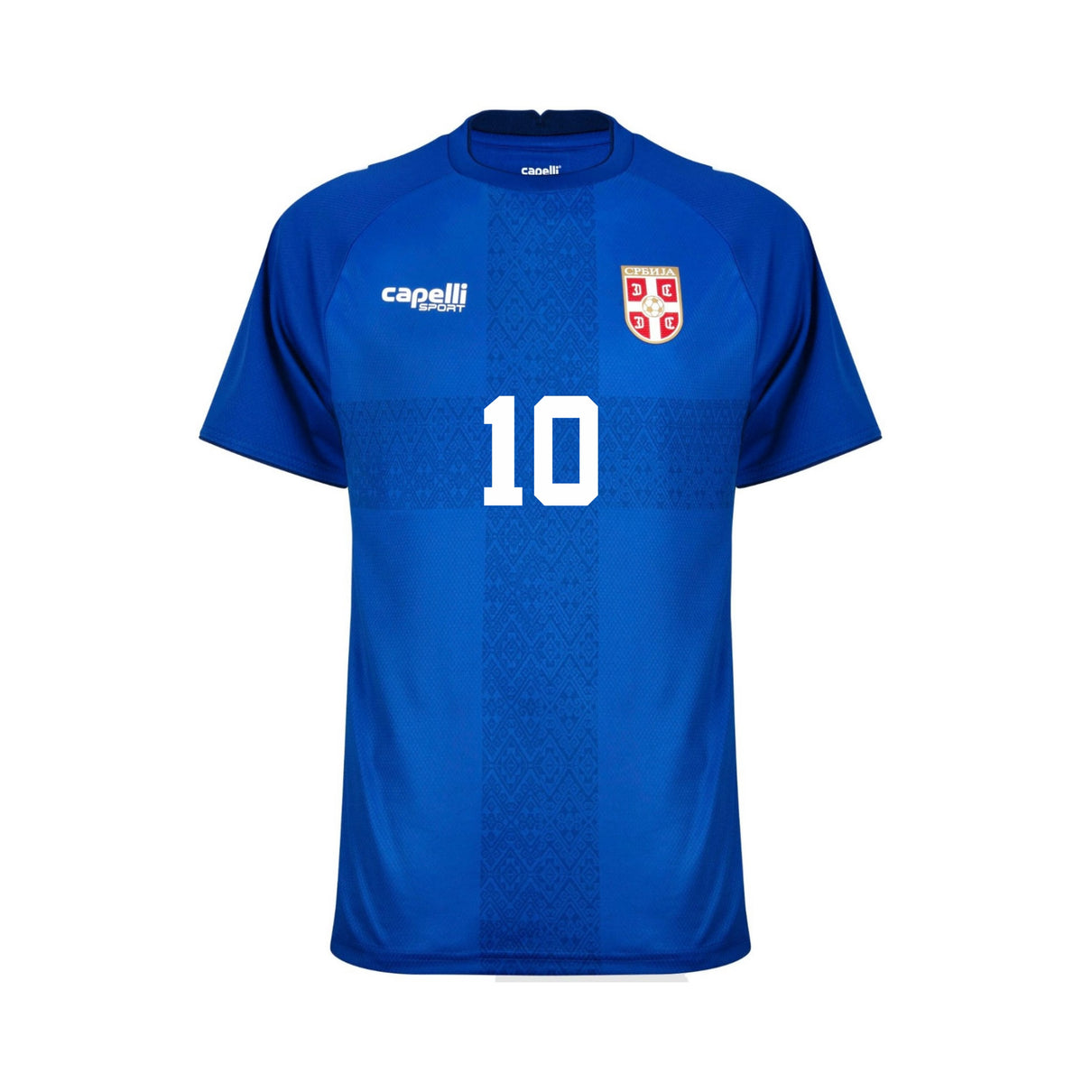 Serbia 2025-26 Authentic Home Shirt | Tadić #10 | Capelli