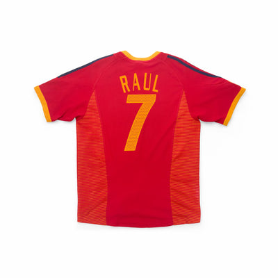 Spain 2002 Home Shirt | Raúl #7 | adidas