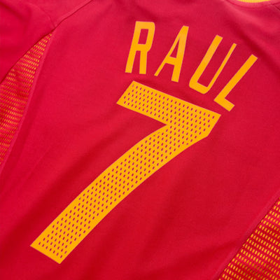 Spain 2002 Home Shirt | Raúl #7 | adidas