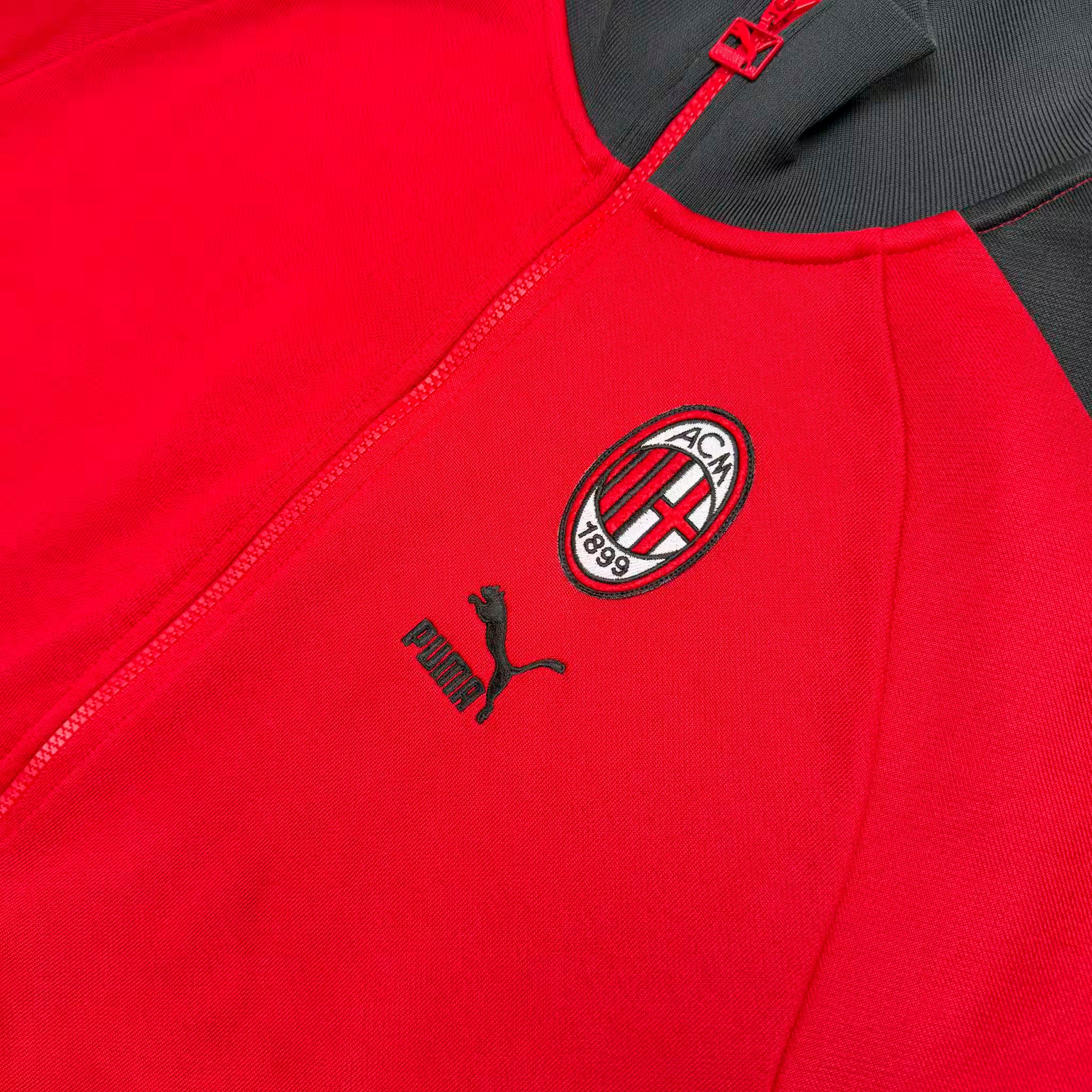 AC Milan 2022/23 Trainingsjacke | Rot/Schwarz | PUMA