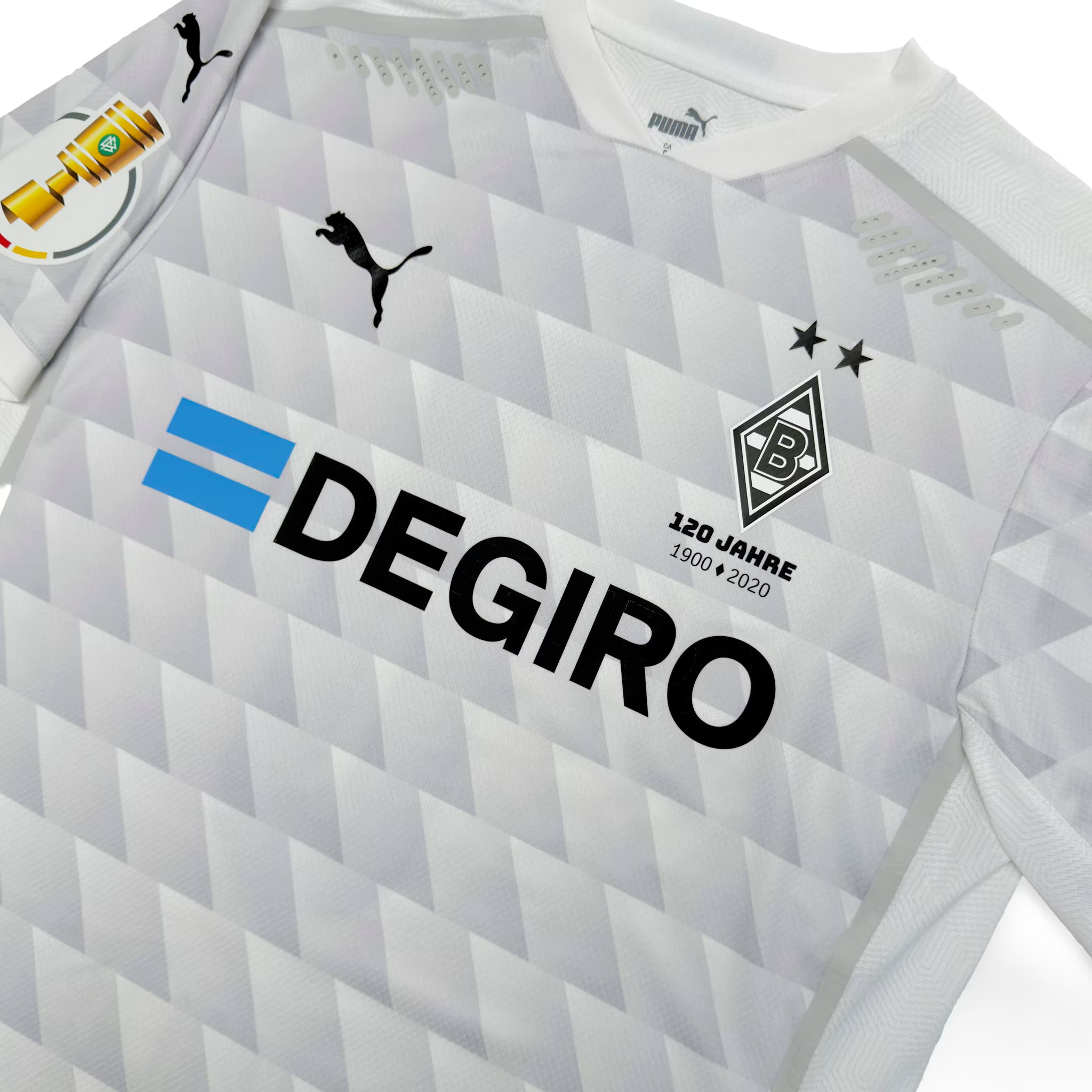 Borussia Mönchengladbach 2020/21 Cup Away Shirt | Lang #3 | PUMA