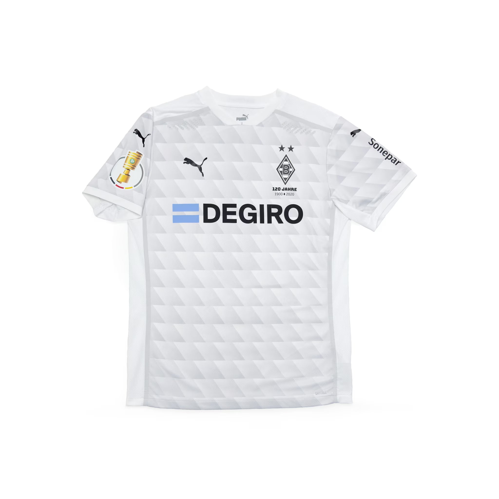 Borussia Mönchengladbach 2020/21 Cup Away Shirt | Lang #3 | PUMA