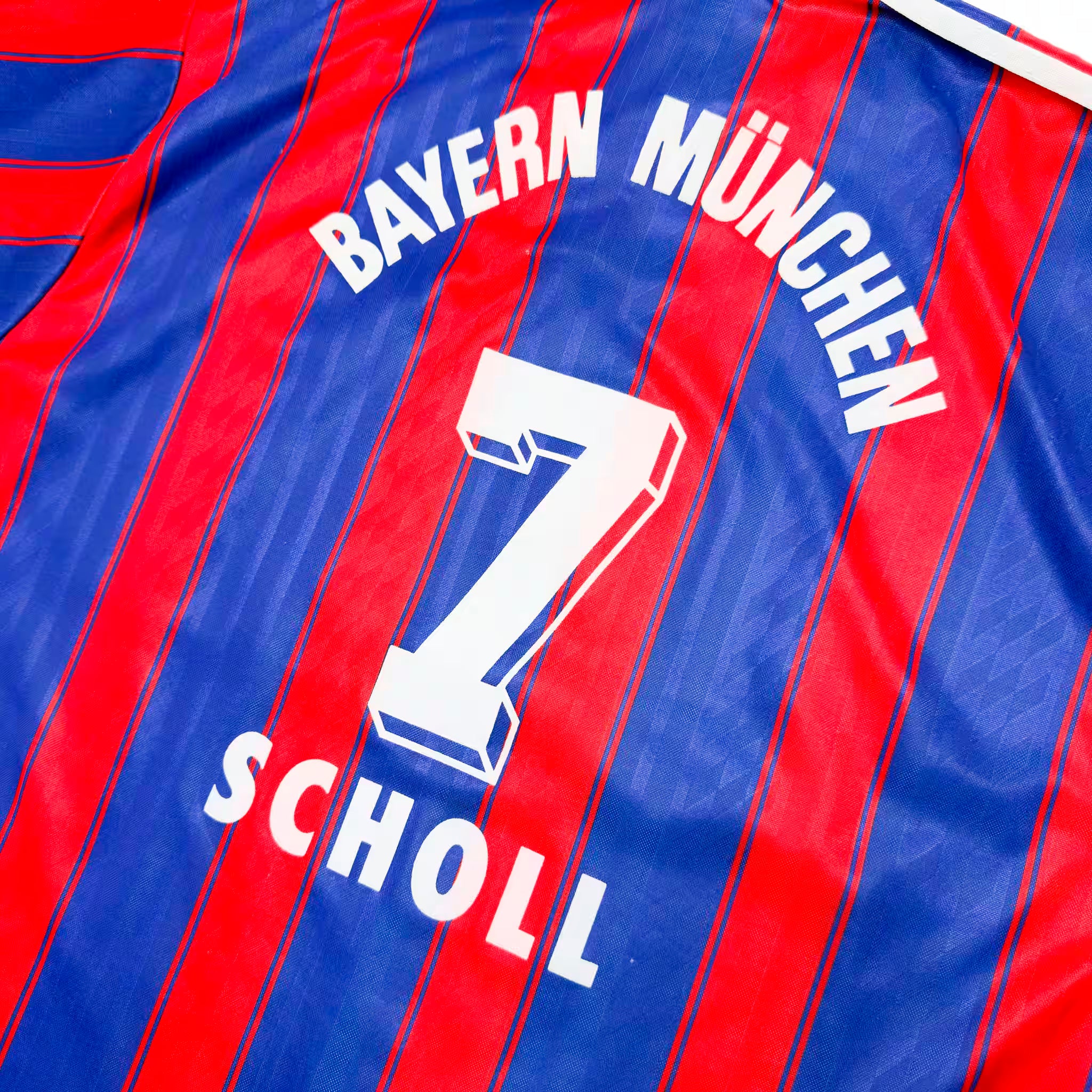 FC Bayern Munich 1995-97 Home Shirt | Scholl #7 | adidas