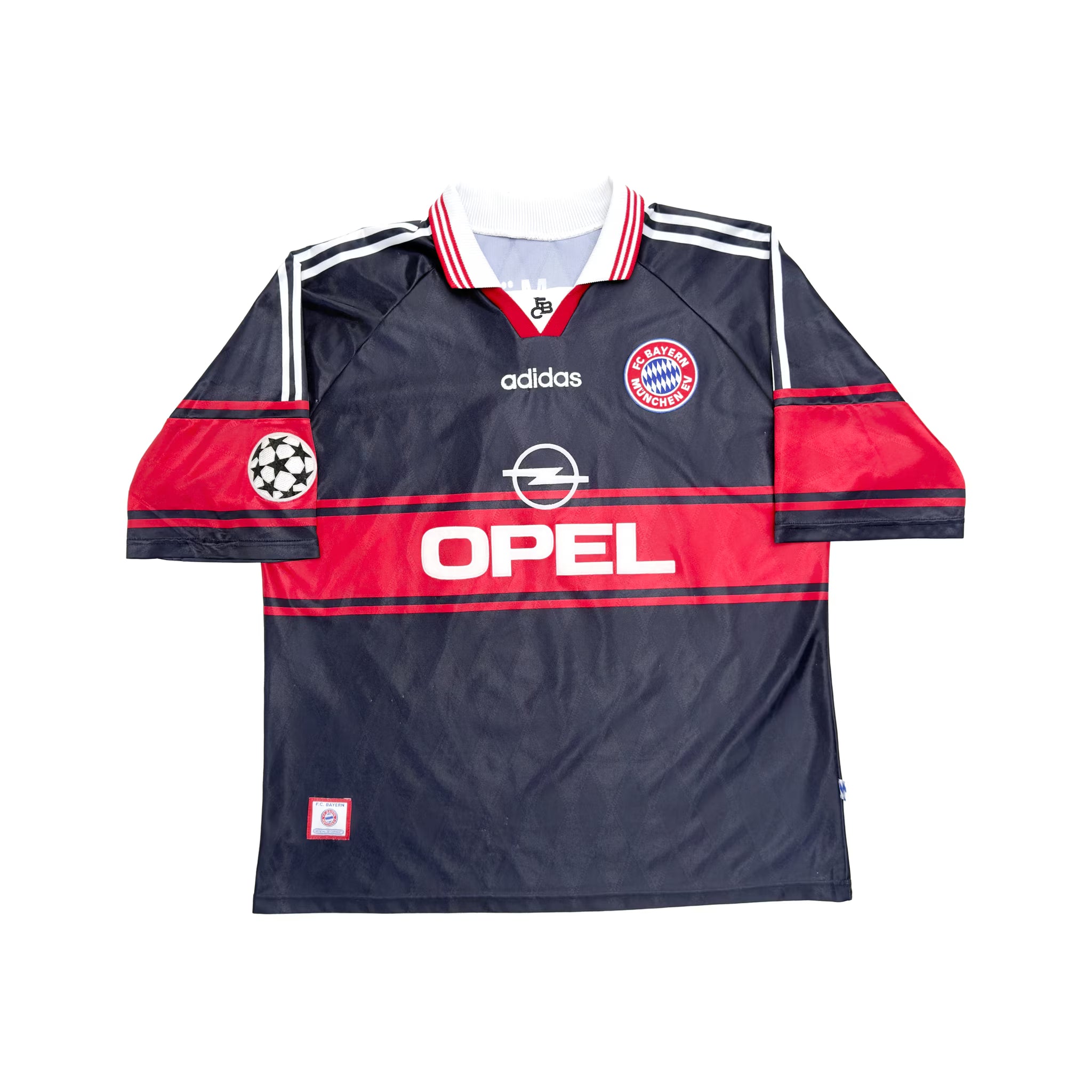 FC Bayern Munich 1997-99 Home Shirt | Élber #9 | adidas
