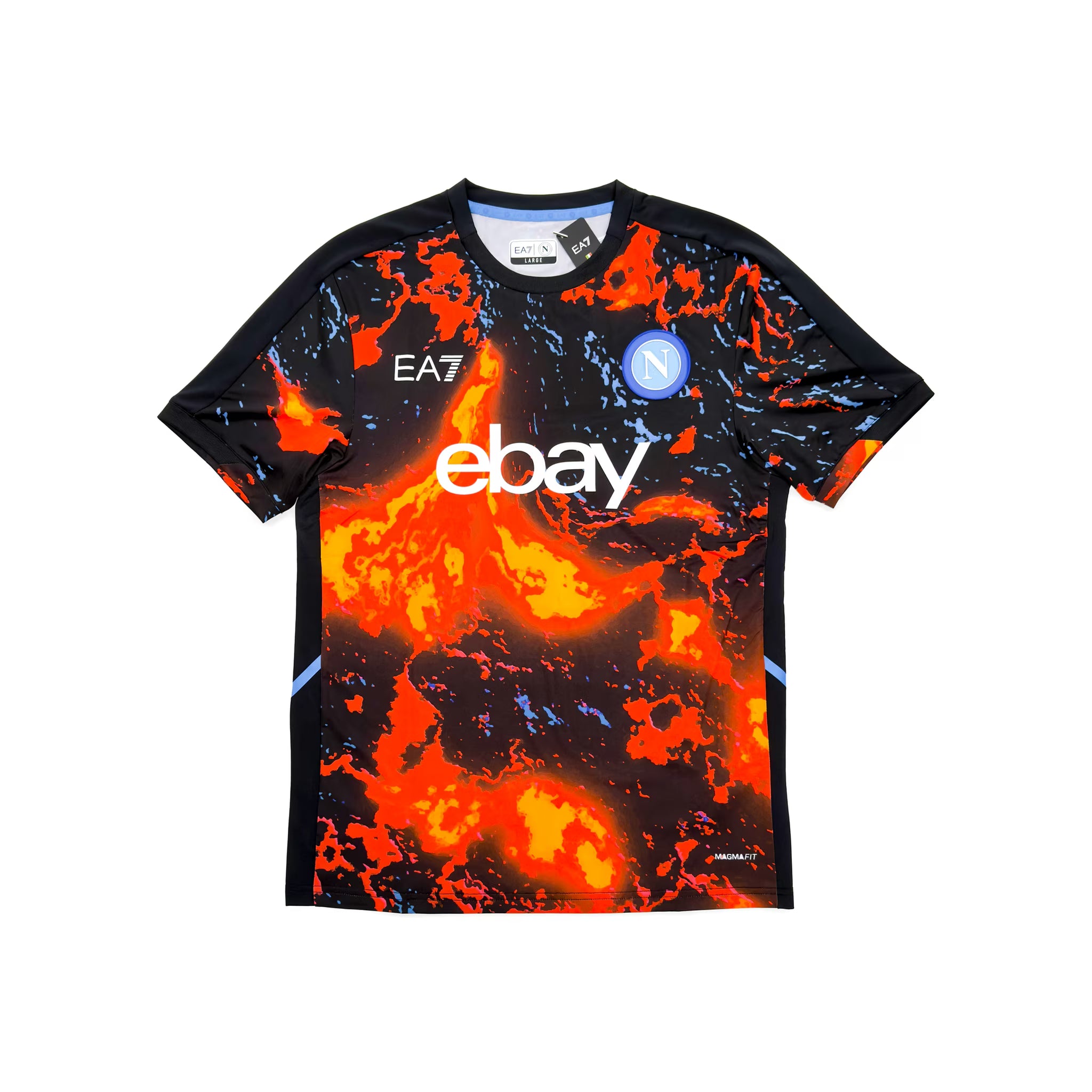 Napoli 2023/24 Pre-Match Shirt | Schwarz/Rot | EA7