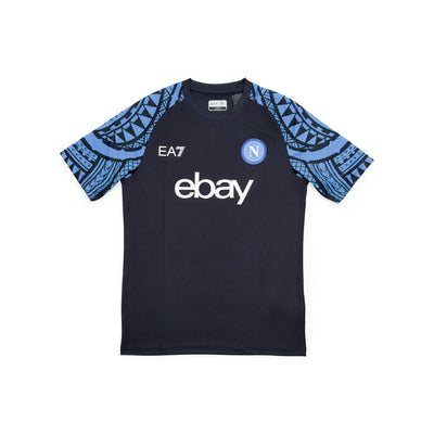 Napoli 2023/24 Training Shirt | Black/Blue | EA7