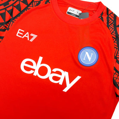 Napoli 2023/24 Training Shirt | Red/Black | EA7