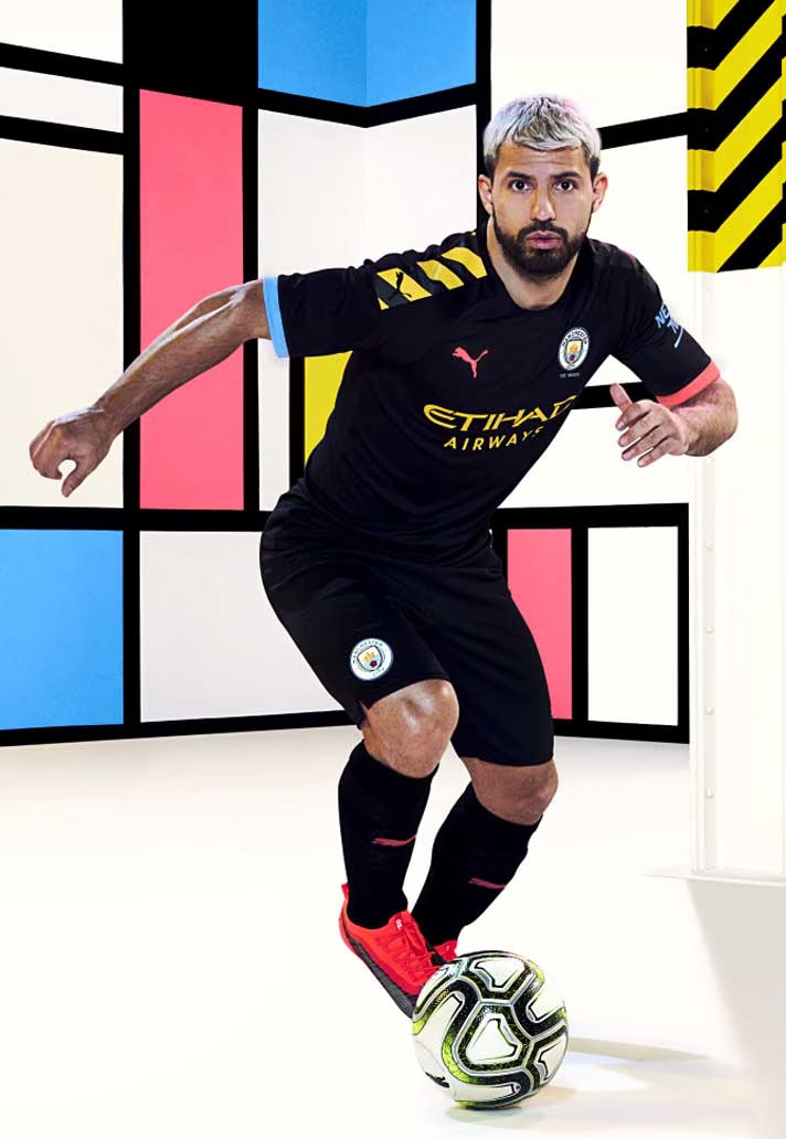 Manchester City 2019/20 Away Shirt | Kun Agüero #10 | PUMA
