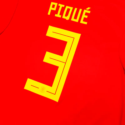 Spanien 2018 Heimtrikot | Piqué #3 | adidas